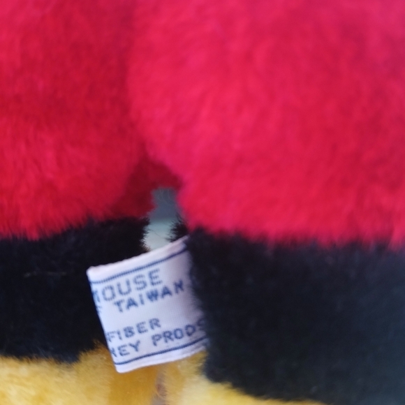 Vintage Mickey Mouse Plush Walt Disney World Disneyland Toy New Tags - Picture 10 of 13